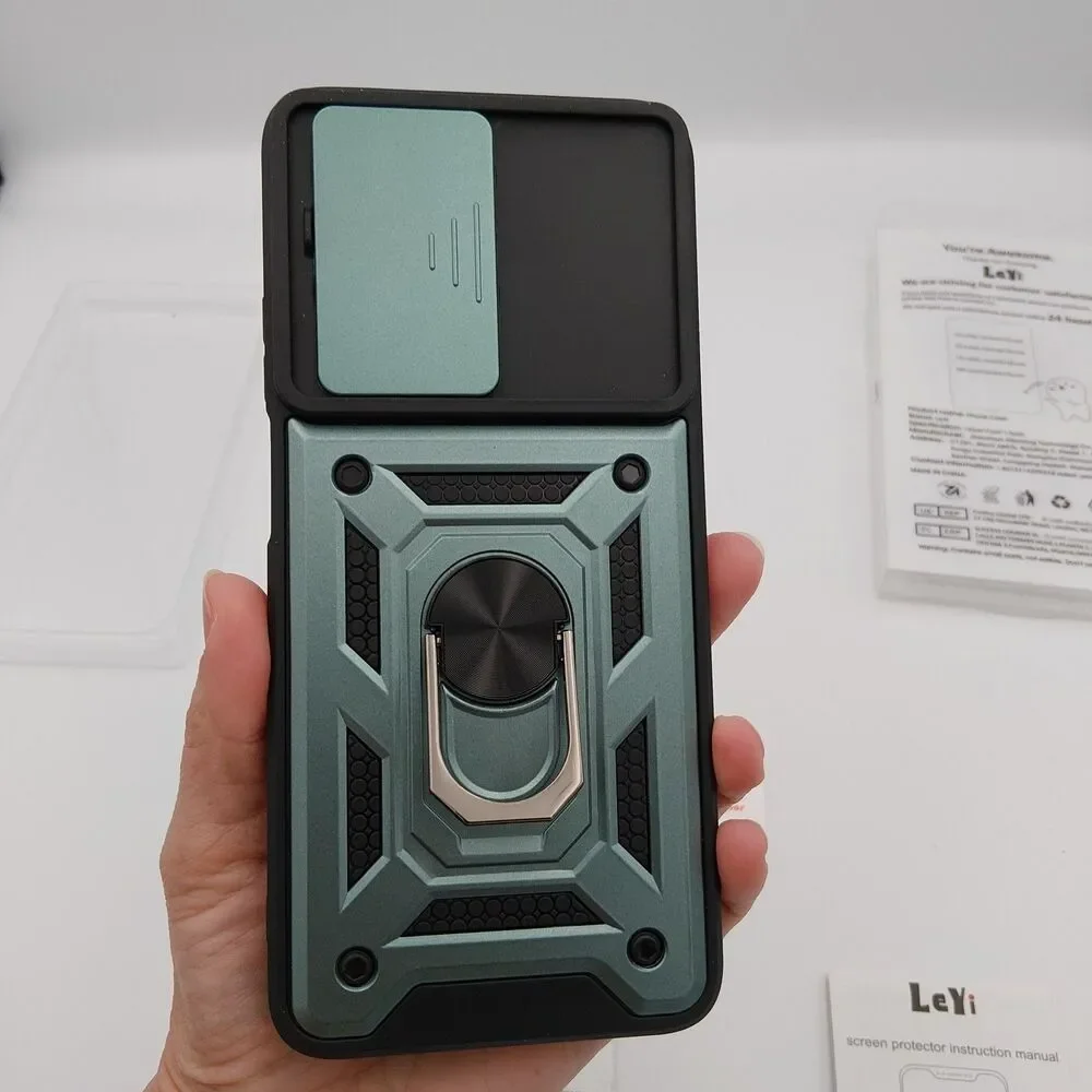 LeYi Armor Case for Motorola Moto G Power 5G (2025) with Screen Protector,...